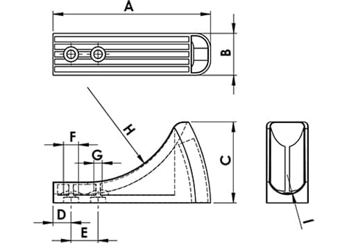 316 ANTIRIBALTAMENTO TUBO 25 SCHEDA nuova