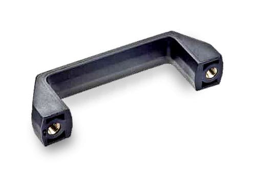 Art. 140 – Maniglia a ponte in PA con boccola ottone filettata