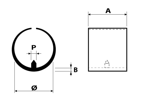 Art. 316 – Sottopiede a pinza con piuolo in PE 1